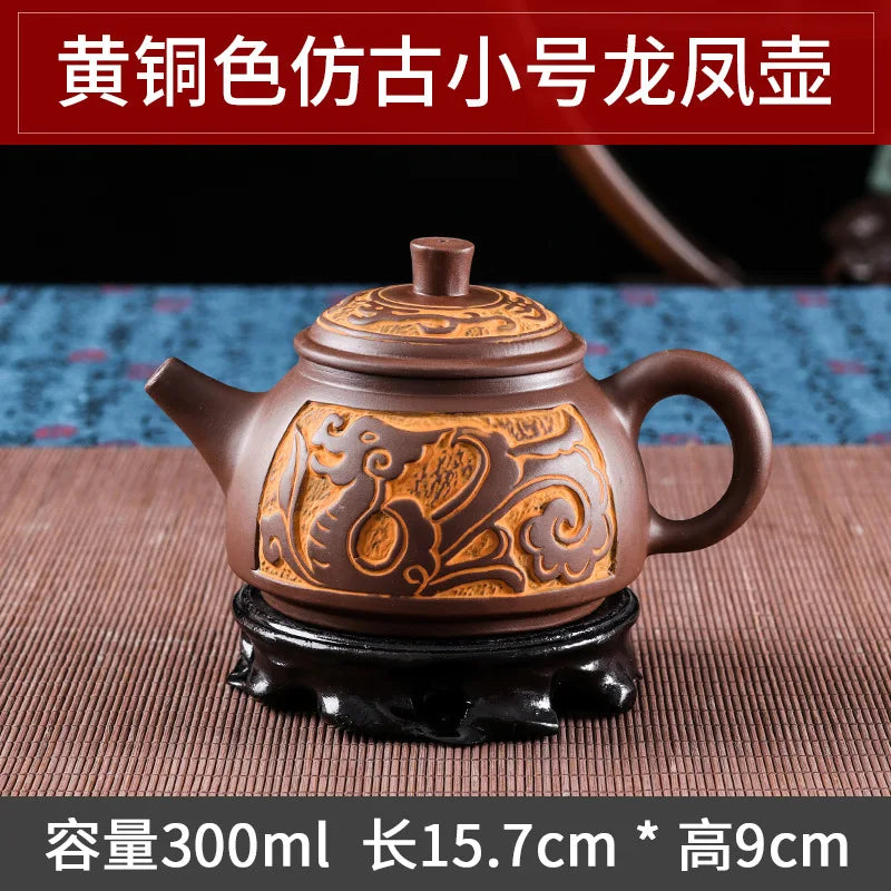1piece Purple Clay Teaware Teapots Home Decoration Boyfriend Husband Business Gift