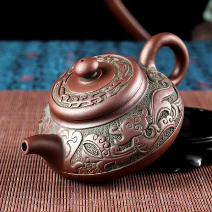 1piece Purple Clay Teaware Teapots Home Decoration Boyfriend Husband Business Gift