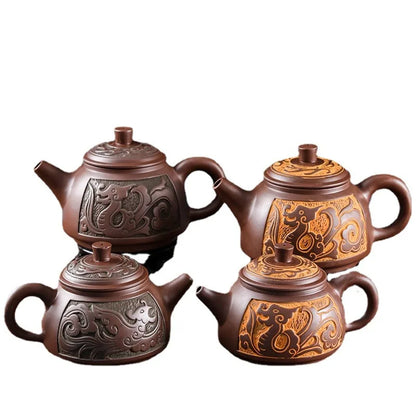 1piece Purple Clay Teaware Teapots Home Decoration Boyfriend Husband Business Gift