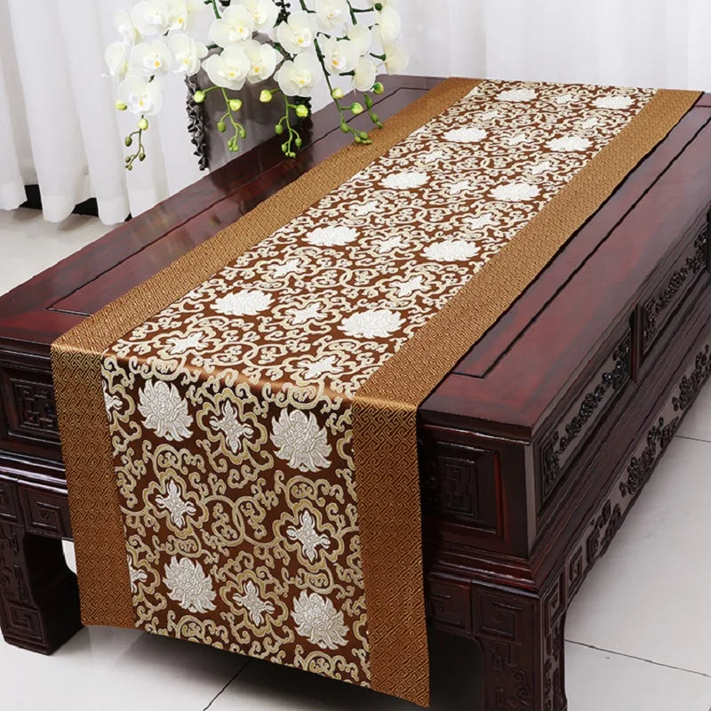 2.3m Wholesale Buddhism supply Tibet Nepal family home Temple Auspicious Embroidery Buddha statue Altar cover Table cloth mat