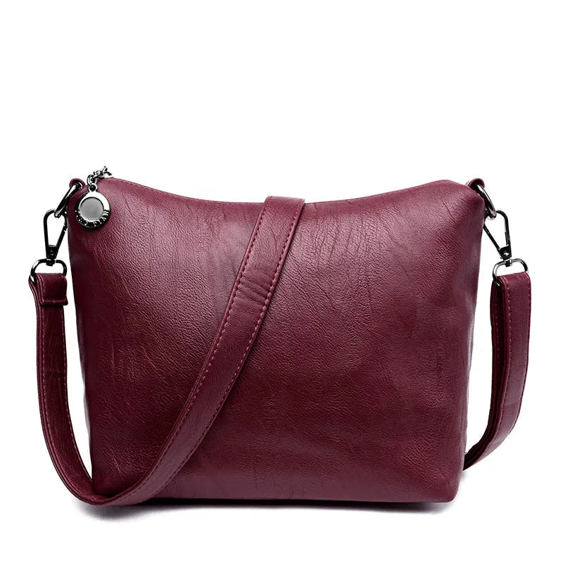 2 Pcs Fashion Women Handbag Large Woman Messenger Bag Female Leather Composite Shoulder Bag Women's Big Tote Bags 2018 New