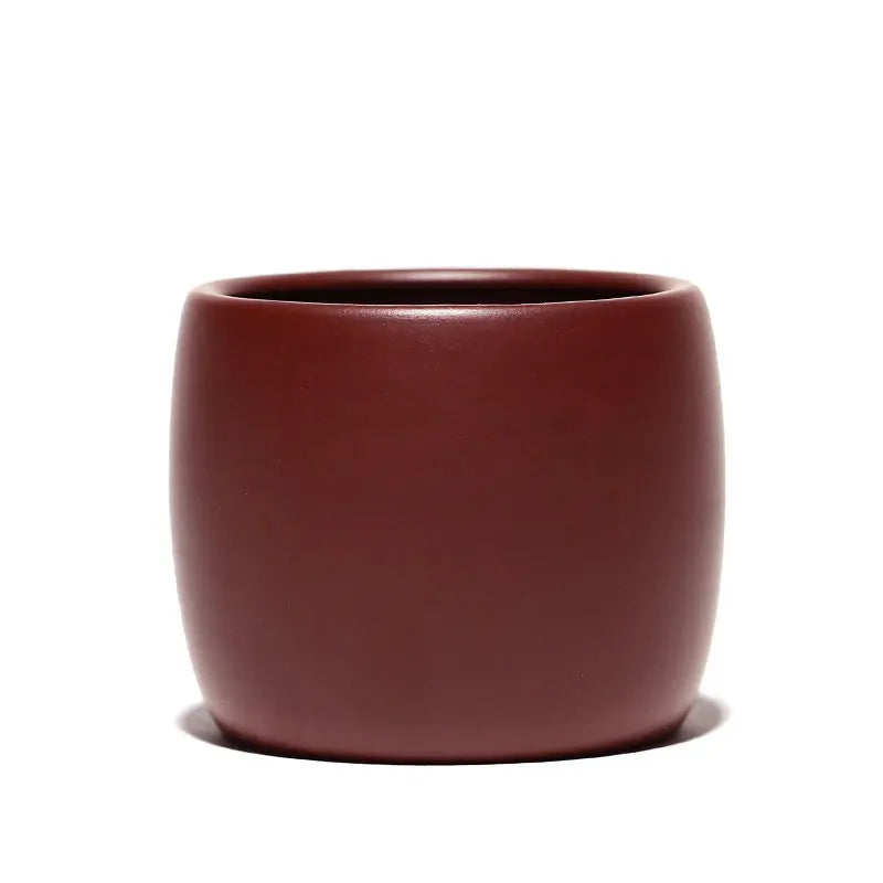 2 Pcs/set Authentic Yixing Purple Clay Teacup Travel Meditation Cup Handmade Tea Bowl Master Tea Cup Chinese Zisha Tea Set 70ml