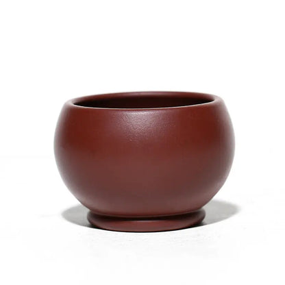 2 Pcs/set Yixing Raw Ore Purple Clay Teacup Meditation Cup Boutique Handmade Tea Bowl Master Tea Cup Chinese Zisha Tea Set 50ml
