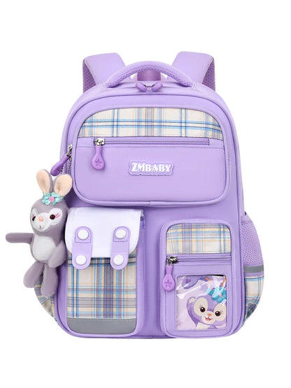 2 Size Waterproof Kids School Backpacks for Teenage Girls Orthopedic School Bags Grade 1-6 Child Book Bag backpack sac Schoolbag