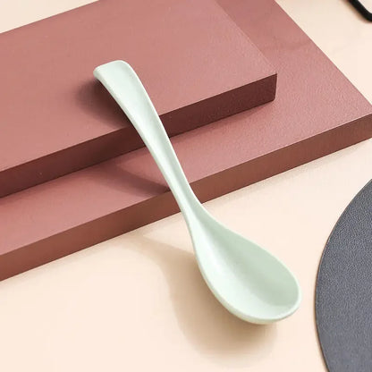 2 pcs Rice Spoon , Japanese Kitchen Supplies, Soup Spoon, Tableware Kitchen Utensils, Wheat Straw Dinnerware, R017