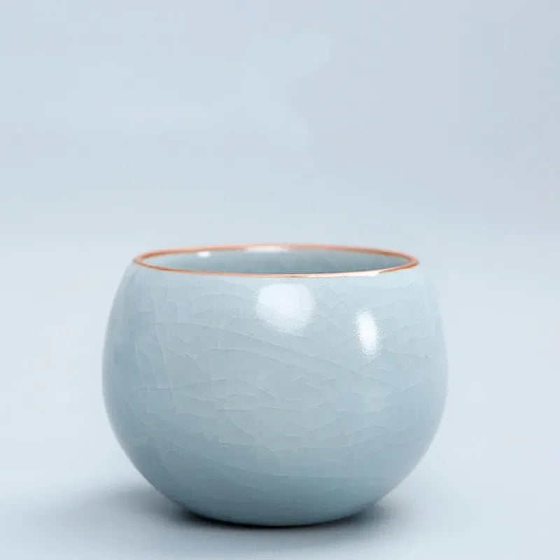 2 pcs/lot Chinese Ceramics Teacup Exquisite hand-painted Plum blossom pattern Tea bowl Master Cup Teaware Drink tea accessories