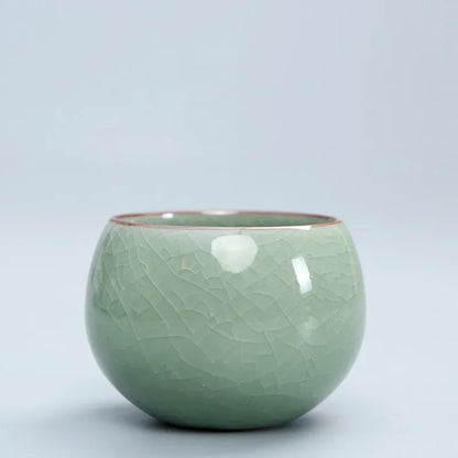 2 pcs/lot Chinese Ceramics Teacup Exquisite hand-painted Plum blossom pattern Tea bowl Master Cup Teaware Drink tea accessories
