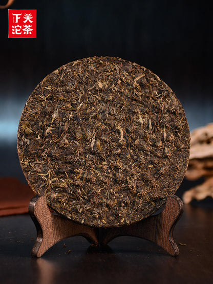 2017 Yunnan Xiaguan DA XUE SHAN Tie Bing FT Pu erh Raw Tea Cake Pu'er Tee, 357g