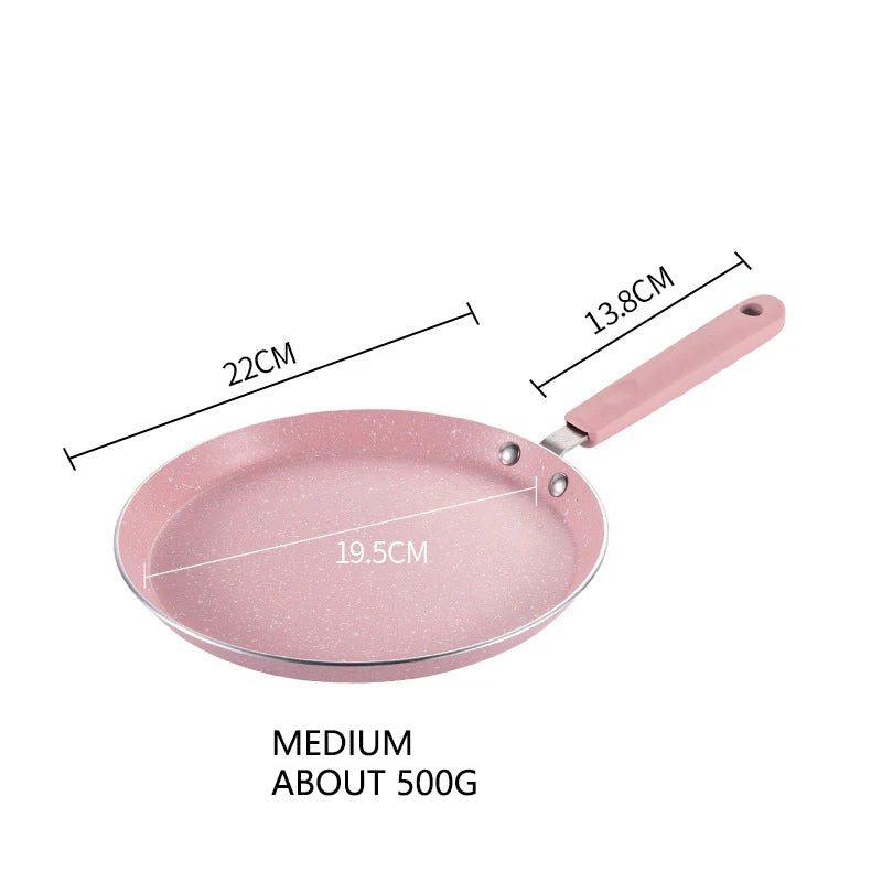 20/24/28 Kitchen Utensils Pan Non-Stick Pan Maifan Stone Induction Cooker Cookware Frying Pan Thick Bottom Egg Pans Cooking Pot