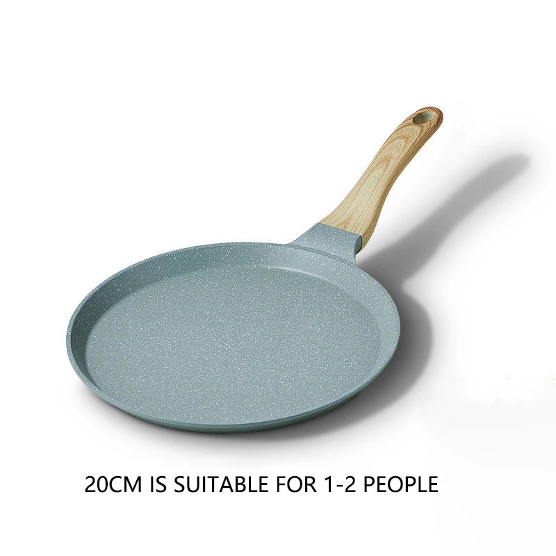 20/24/28 Kitchen Utensils Pan Non-Stick Pan Maifan Stone Induction Cooker Cookware Frying Pan Thick Bottom Egg Pans Cooking Pot