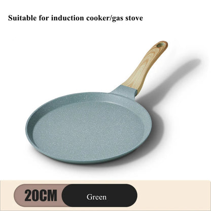 20/24cm Korean Aluminum Grill Frying Pan Durable Nonstick Egg Pancake Omelette Pan Baking Pizza Cooking Pots Kitchen Kitchenware