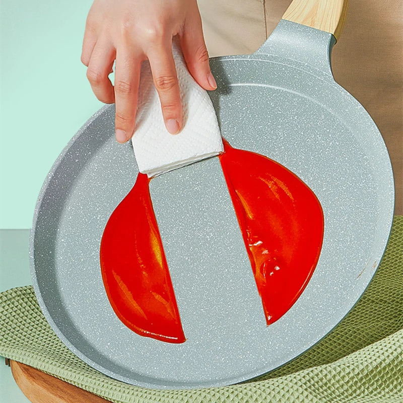 20/24cm Korean Aluminum Grill Frying Pan Durable Nonstick Egg Pancake Omelette Pan Baking Pizza Cooking Pots Kitchen Kitchenware