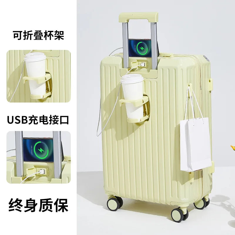 20-inch luggage case large-capacity suitcase 24-inch anti-fall universal wheel luggage small boarding box