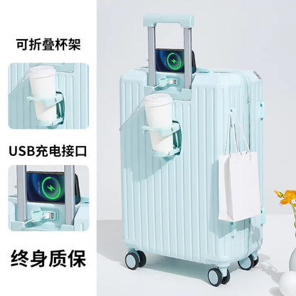 20-inch luggage case large-capacity suitcase 24-inch anti-fall universal wheel luggage small boarding box