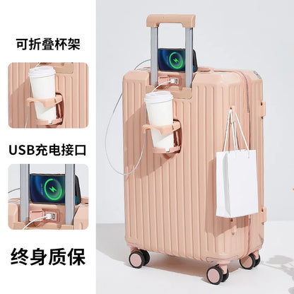 20-inch luggage case large-capacity suitcase 24-inch anti-fall universal wheel luggage small boarding box
