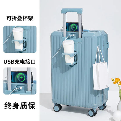 20-inch luggage case large-capacity suitcase 24-inch anti-fall universal wheel luggage small boarding box
