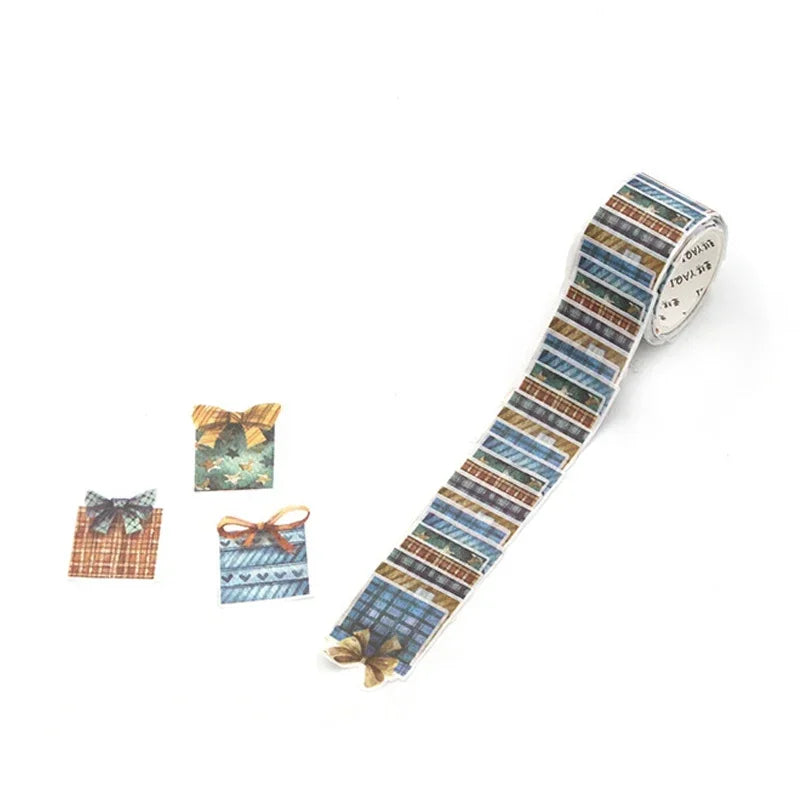 200 Petals/ roll creative flower petal washi tape, masking tape stickers s, DIY dairy, journal, scrapbooking bottle journal