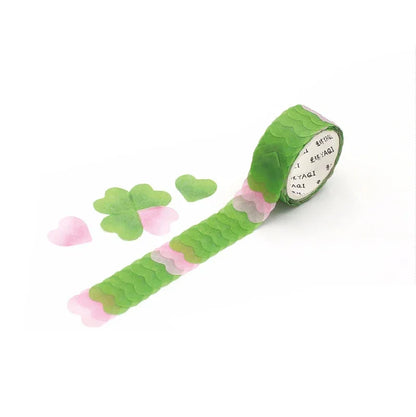 200 Petals/ roll creative flower petal washi tape, masking tape stickers s, DIY dairy, journal, scrapbooking bottle journal