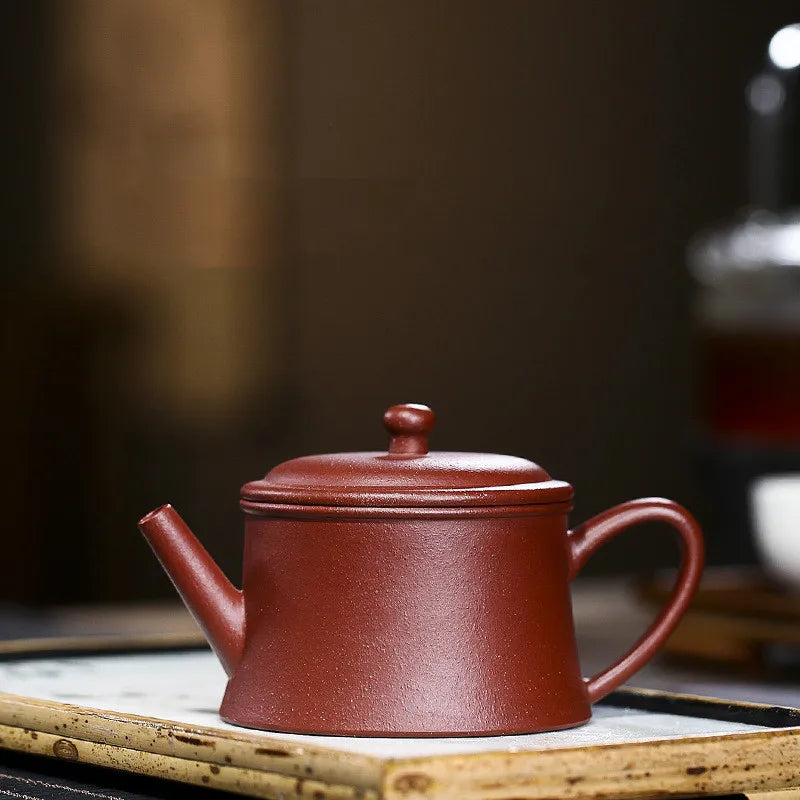 200cc Authentic Yixing teapot zisha tea pot Raw ore Purple mud Chinese handmade kettle purple clay drinkware