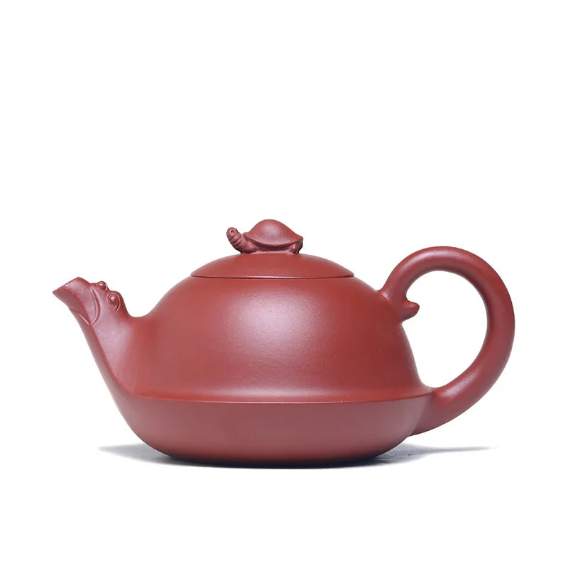 200cc Chinese Yixing Purple Clay Tea Pot Home Dahongpao Customized Teaware Handmade Xishi turtle Teapot Kettle Tea Ceremony