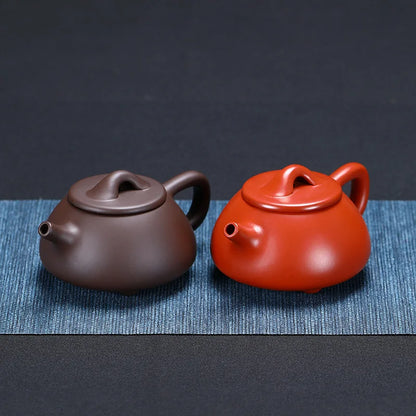 200cc Chinese Yixing Purple Clay Teapot Household Ball Hole Filter Beauty Kettle Handmade Tea Infuser Custom Zisha Tea Set