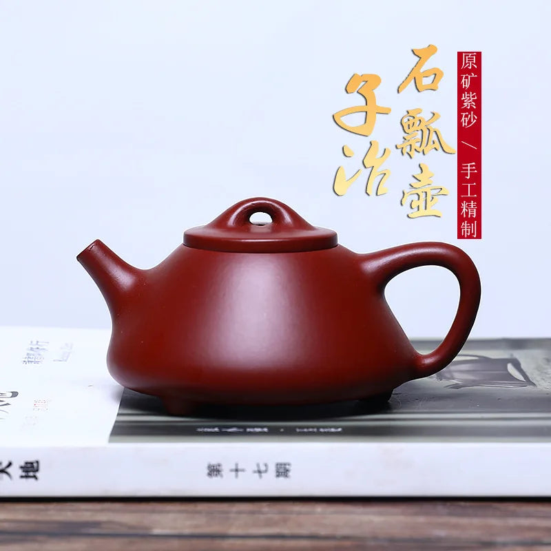 200cc Classic Yixing Purple Clay Teapot Handmade Zhu Mud Beauty Kettle Household Filter Tea Sets Custom Chinese Zisha Infuser