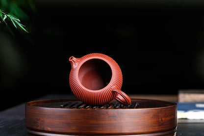 200cc Hand-painted Orchid Beauty Tea Infuser Yixing Purple Clay Tea Pot Raw Ore Zhu Mud Filter Teapot Chinese Zisha Tea Set