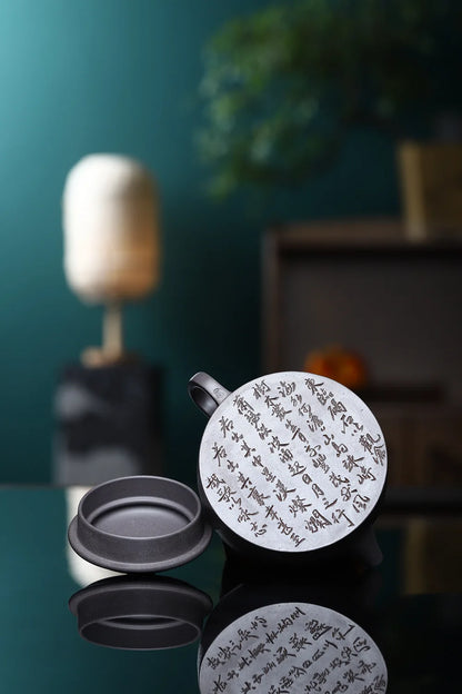 200cc Handmade Square Shape Purple Clay Teapot Yixing Authentic Tea Pot Beauty Kettle Chinese Tea Ceremony Customized Gifts