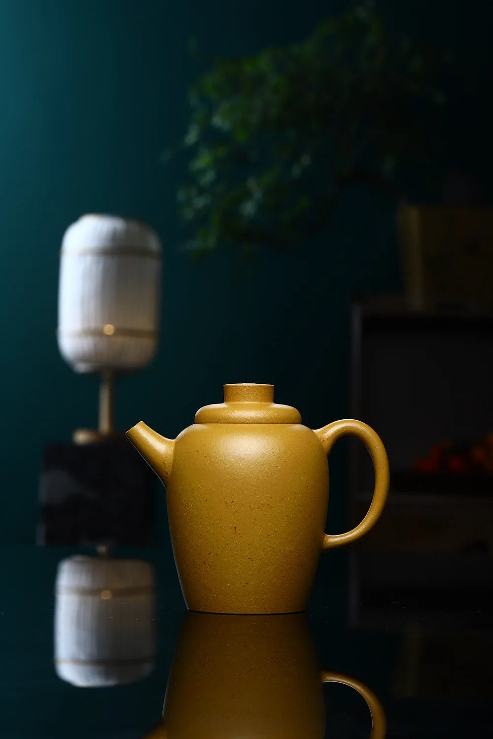 200cc Handmade Zisha Teapot, Yixing Handmade Pot, Kung-Fu Teaware, Purple Clay Drinkware for Puer Green Black Chinese Tea,