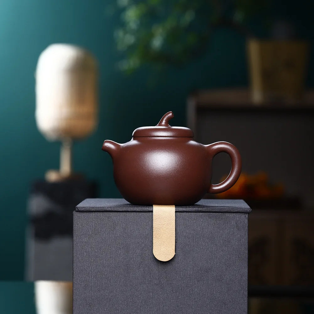 200cc Yixing Handmade Purple Clay Teapots vintage Tea Pot Beauty Kettle Customized Zisha Tea Set Authentic