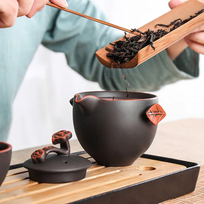 200cc Yixing Purple Clay Small Tea Set Include 1 Pot 2 Cups Pot Tea Ceremony zisha Ceramic Pottery Teacup china Kung Fu Tea Set