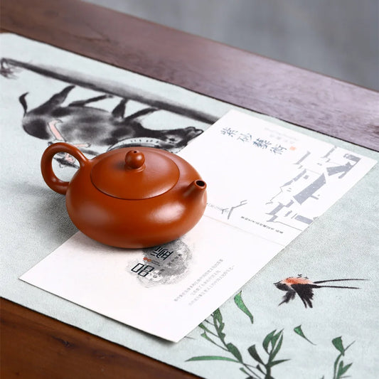 200cc Yixing Purple Clay Teapot Handmade 7 Hole Filter Ore Dahongpao Zisha Tea Set Chinese Kettle Gift High Quality