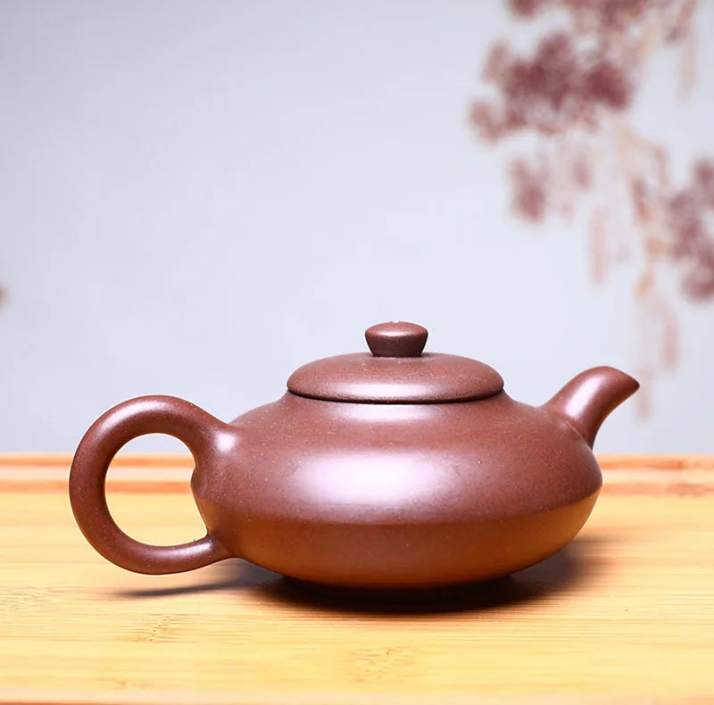 200cc Yixing Teapot Elephant Tea Pot Filter Zisha Pot Craftsman Handmade Kung Fu Tet Set Teaware Pure Drinkware Customized Gifts