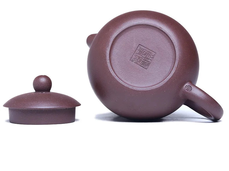 200cc Yixing tea pot purple clay Xishi teapot beauty kettle Raw ore Handmade Tea set authentic Tie Guanyin Puer ball hole filter