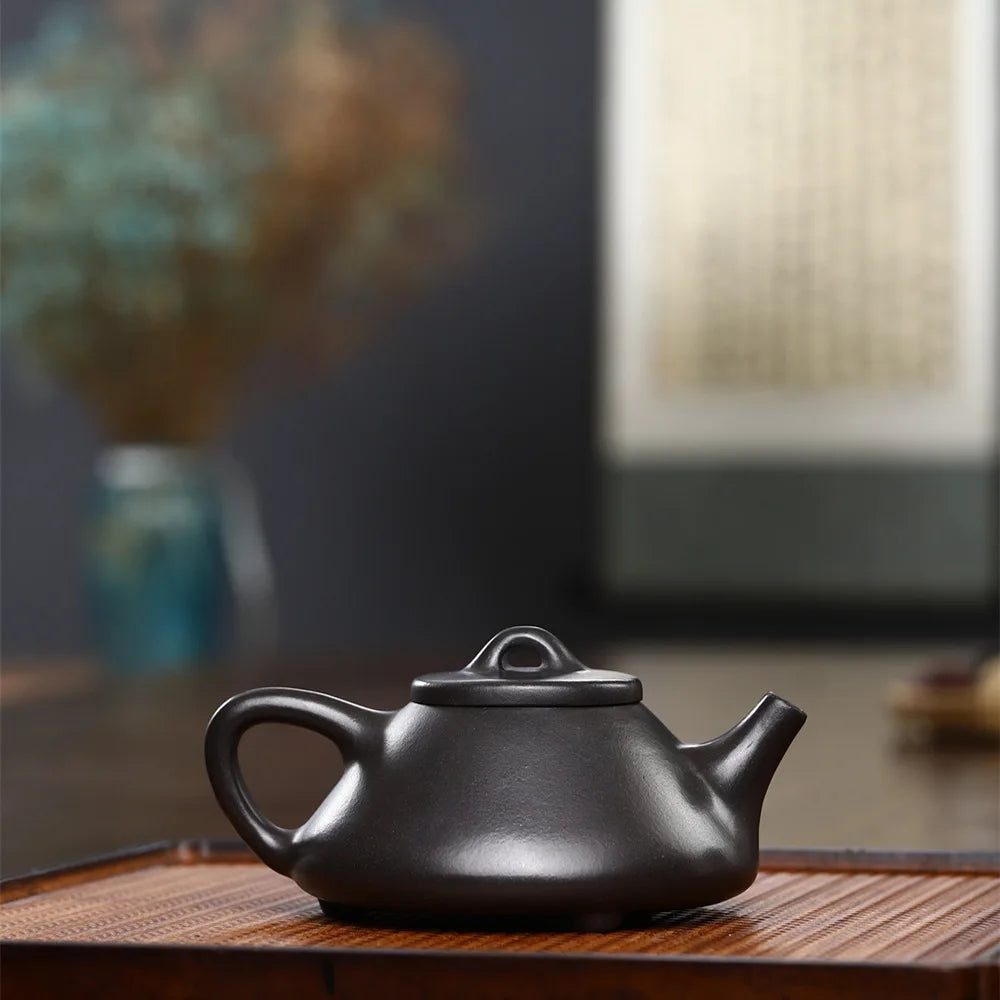 200ml 260cc Tradition Yixing Purple Clay Teapots Master Hand-carved Tea Pot Filter Kettle Chinese Zisha Tea Set Customized