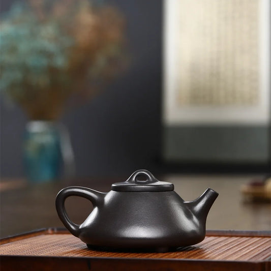 200ml 260cc Tradition Yixing Purple Clay Teapots Master Hand-carved Tea Pot Filter Kettle Chinese Zisha Tea Set Customized