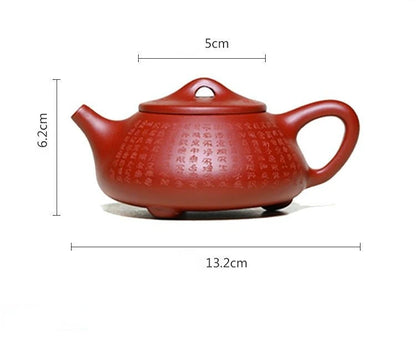 200ml Chinese Yixing Clay Tea Pot Kungfu Hand Made Pot Dahongpao Mud Tea Set Teapots Purple Clay Kettle