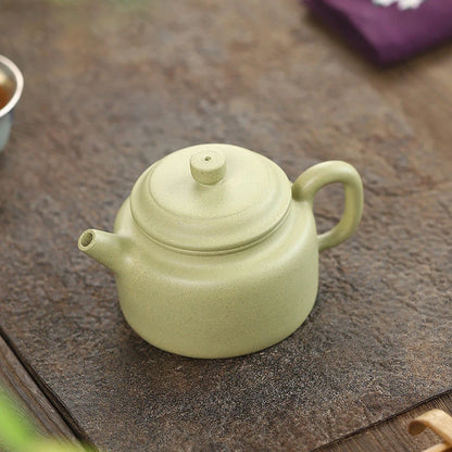 200ml Chinese Yixing High-end Purple Clay Teapots Famous Handmade Tea Pot Raw Ore Green Mud Kettle Zisha Tea Set Collection Gift