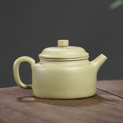 200ml Chinese Yixing High-end Purple Clay Teapots Famous Handmade Tea Pot Raw Ore Green Mud Kettle Zisha Tea Set Collection Gift