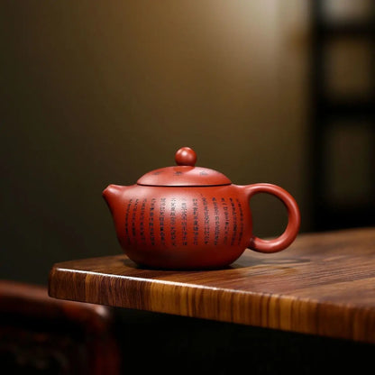 200ml Chinese Yixing Purple Clay Tea Pot Home Dahongpao Customized Teaware Xishi Teapot Kettle Tea
