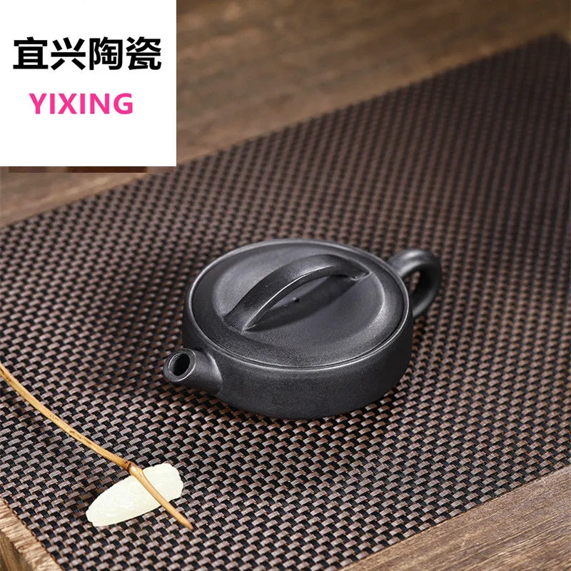 200ml Chinese Yixing Purple Clay Teapots Handmade Tea Pot Tradition Filter Kettle Customized Raw Ore Zisha Teaware Gifts