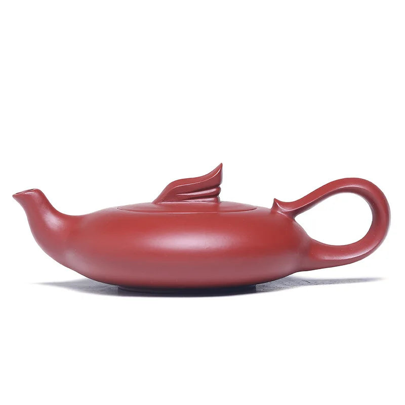200ml Chinese Yixing Raw Ore Purple Clay Teapots Authentic Handmade Antique Tea Pot Kettle High-end Zisha Tea Set Collection