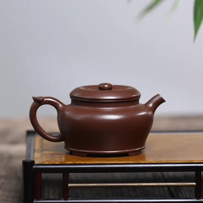 200ml Chinese Yixing Raw Ore Purple Clay Teapots Beauty Kettle Famous Handmade Tea Pot Authentic Zisha Tea Set Accessories
