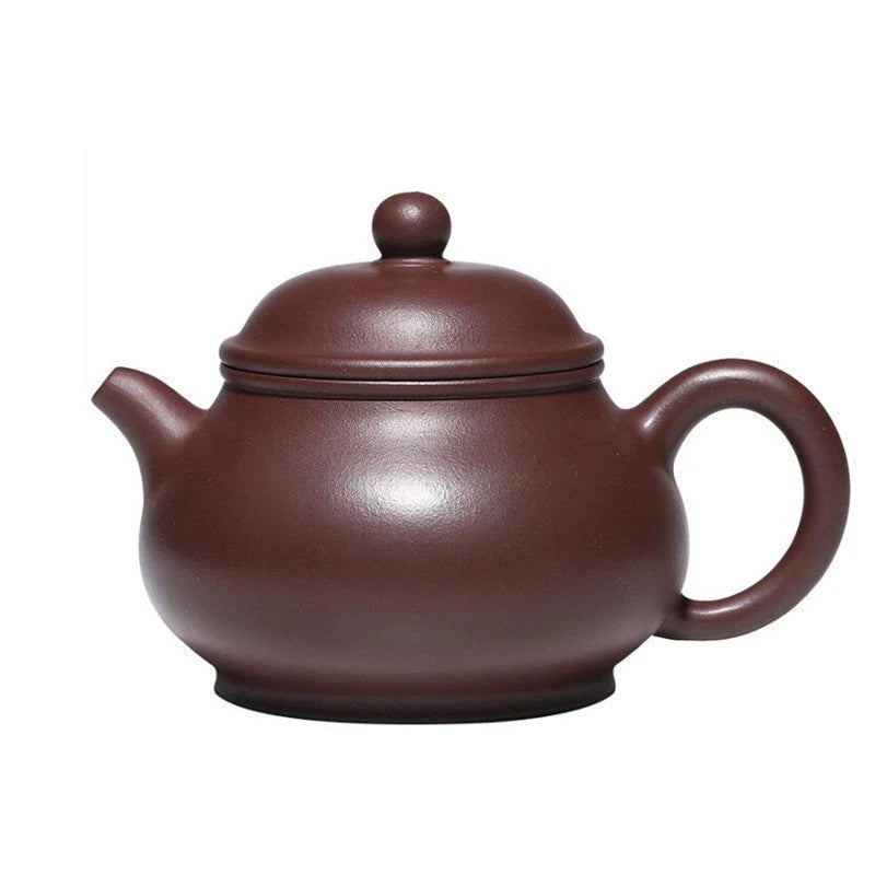 200ml Chinese Yixing Raw Ore Purple Clay Teapots Handmade Tea Pot Kettle High-end Zisha Tea Set Collection Teaware Gifts