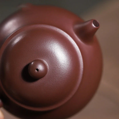 200ml Chinese Yixing Raw Ore Purple Clay Teapots Handmade Tea Pot Kettle High-end Zisha Tea Set Collection Teaware Gifts