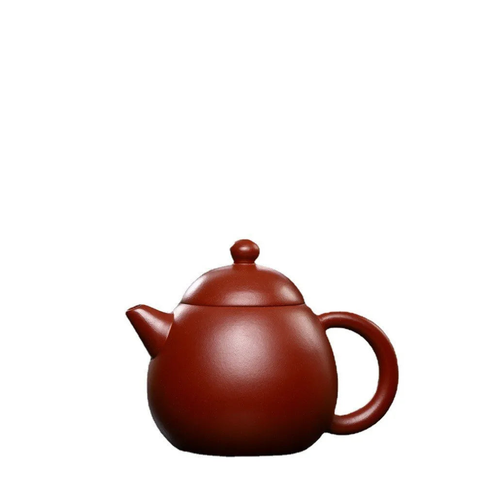 200ml Chinese Yixing Zisha Purple Clay Handmade Longxuesha Ni Dragon Egg Teapot
