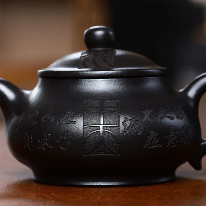 200ml Chinese tea pot marked handmade real yixing zisha clay master pot 6.8oz Pan Pots on sales holiday gift