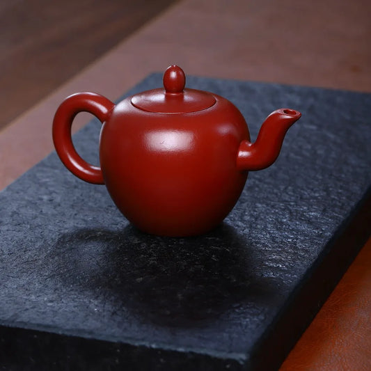 200ml Famous Yixing Purple Clay Teapot Raw Ore Dahongpao Filter Tea Pot Home Zisha Beauty Kettle Chinese Customized Tea Set