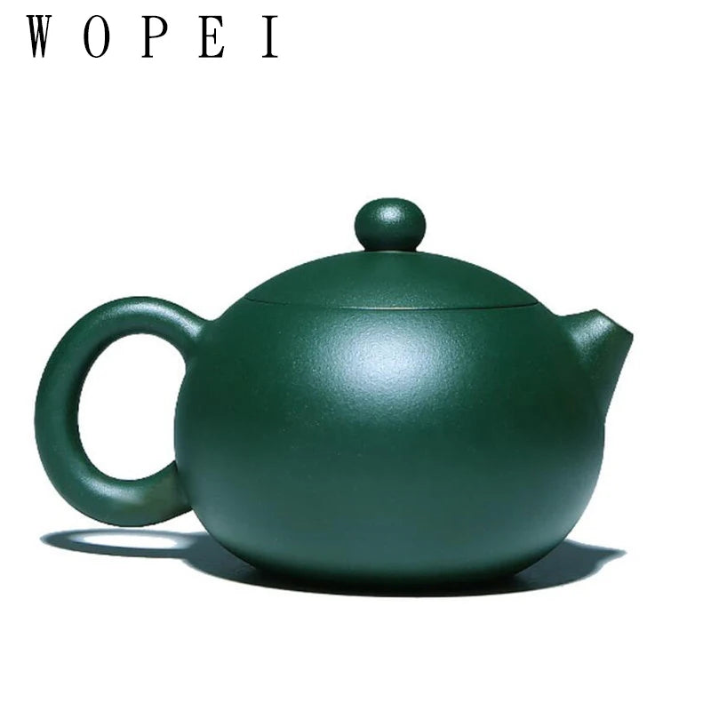 200ml High-end Yixing Purple Clay Teapots Handmade Plum Bossom Xishi Tea Pot Ball Hole Filter Kettle Chinese Zisha Tea Set Gifts