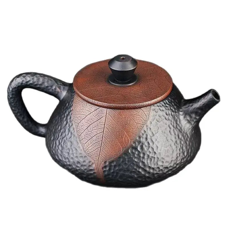 200ml Jianshui Purple Clay Pure Handmade Carving Tea Pot(Not Yixing Zisha) Kung Fu Tea Set Drinkware Tea Ceremony